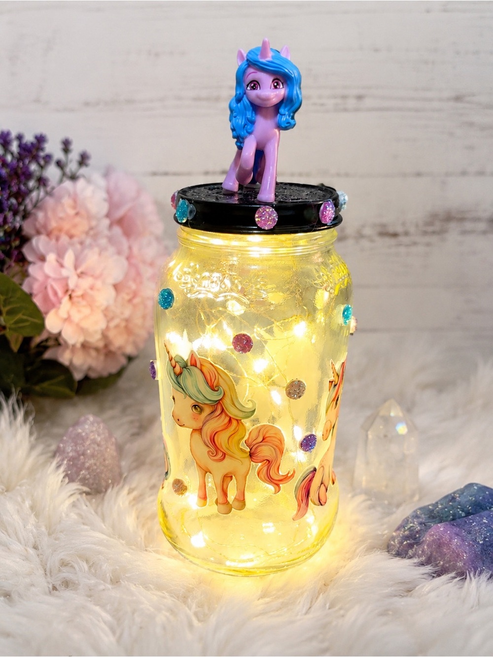 Magical Unicorn Light-Up Jar 🦄✨